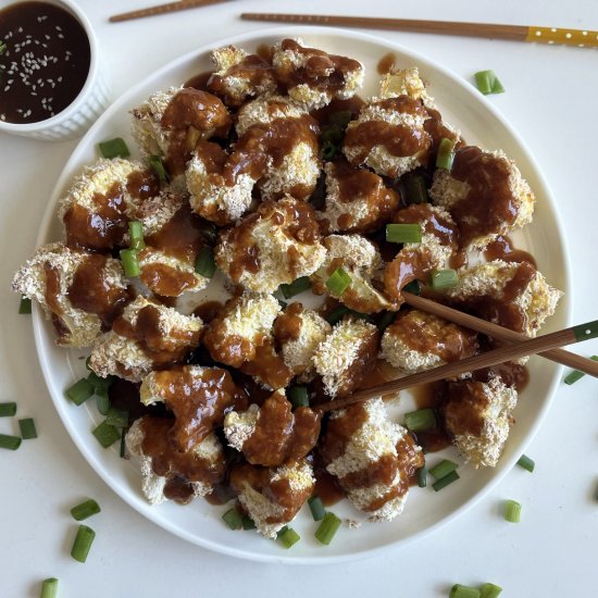 Baked Orange Cauliflower