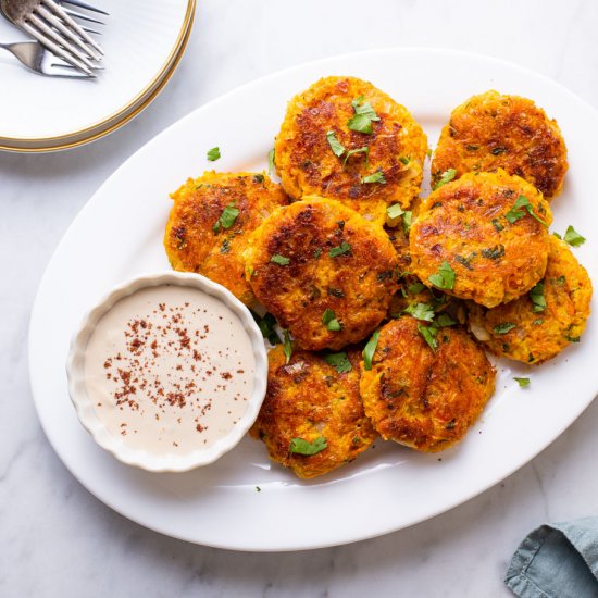 Carrot Fritters