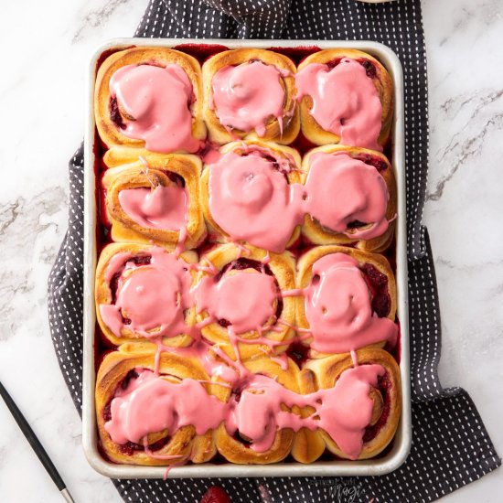 Raspberry Rolls