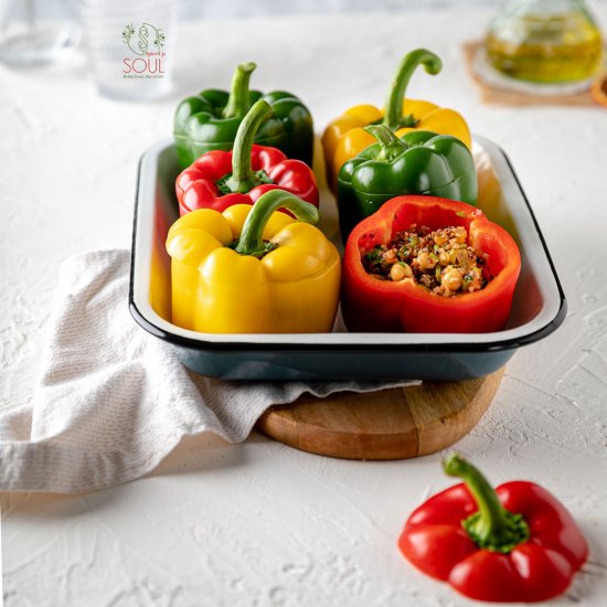 Quinoa Stuffed bell pepper