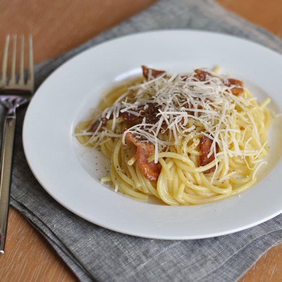 Creamy Pasta Carbonara