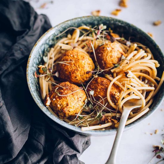 meatless meatballs