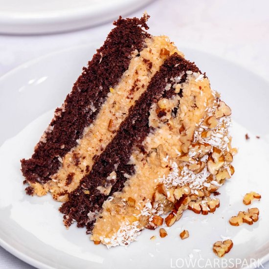 Keto German Chocolate Cake