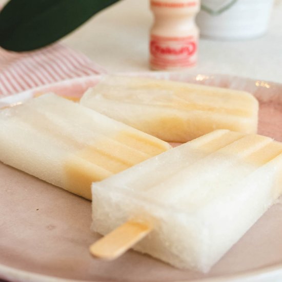 Yakult Soju Popsicles