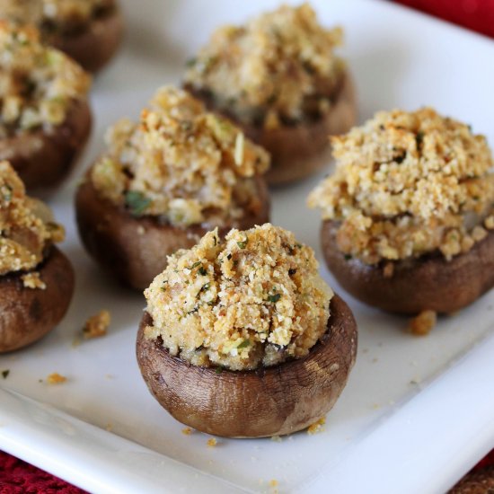 Basic Stuffed Mushrooms