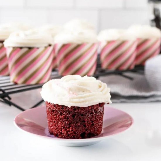 Vegan Red Velvet Cupcakes