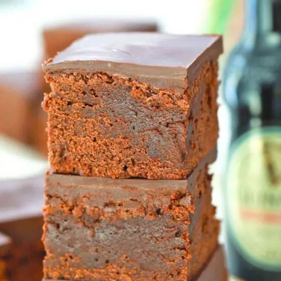 Guinness Chocolate Brownies