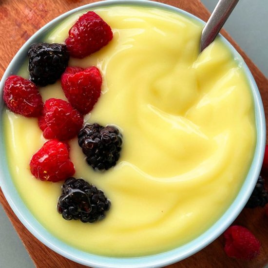 Homemade Vanilla Custard