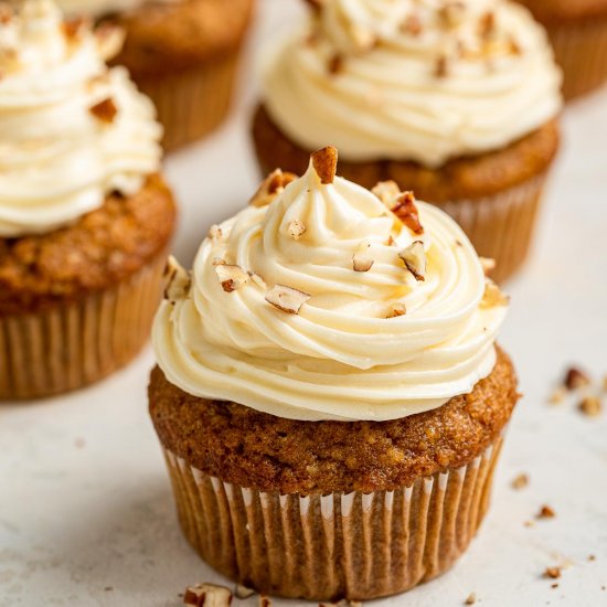 Carrot Cake Cupcakes