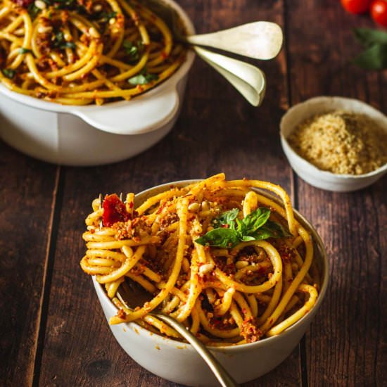 Sun-dried Tomato Pesto Pasta