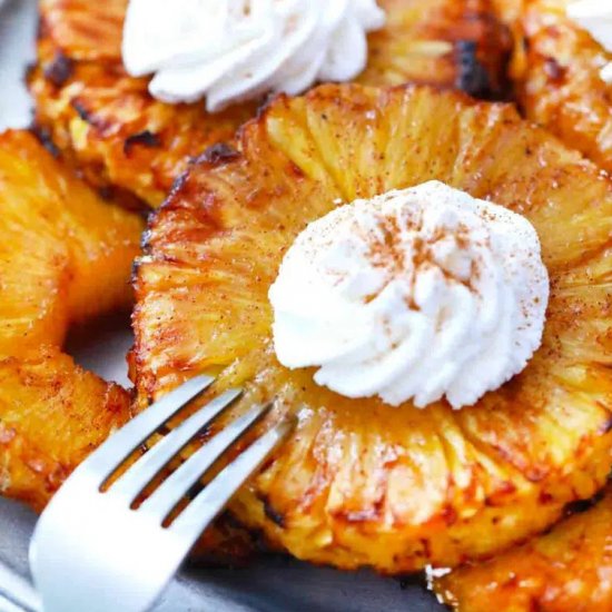 Air Fryer Pineapple Rings