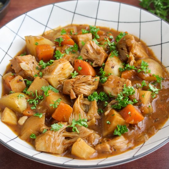 Vegan Jackfruit ‘Beef’ Stew