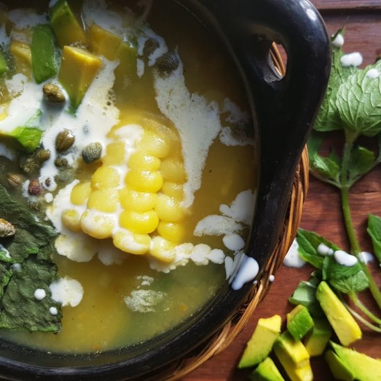 Vegetarian Colombian Ajiaco