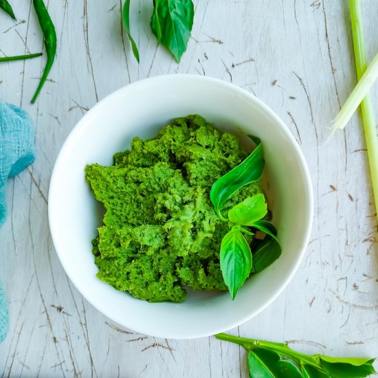 Easy Thai Green Curry Paste