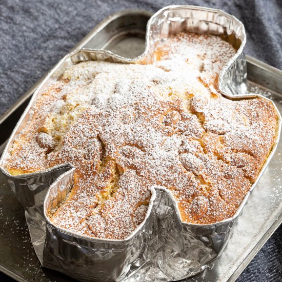 Quick Colomba di Pasqua Cake