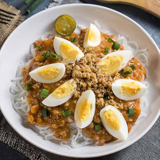 Easy Pancit Palabok