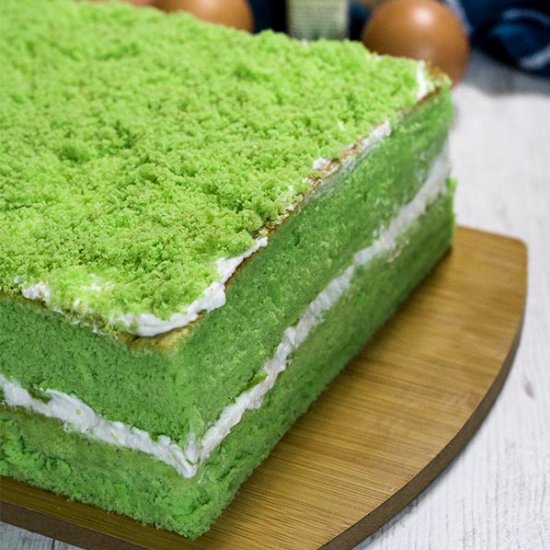 Pandan Chiffon Cake