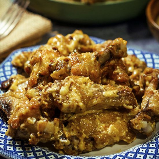 Garlic Parmesan Chicken Wings