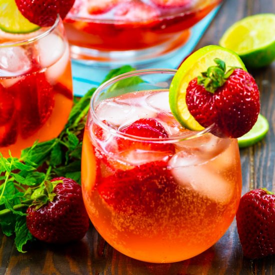 Strawberry Shortcake Sangria