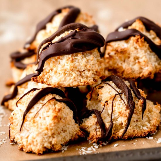 Chocolate Coconut Macaroons