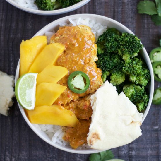 Yellow-Thai Coconut Curry Bowls