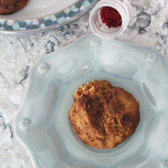 Saffron Vanilla Bean Snickerdoodles