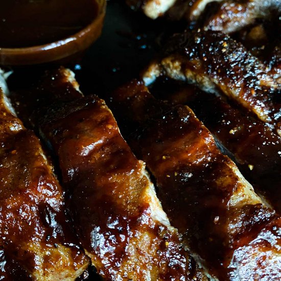 Air Fryer Pork Ribs