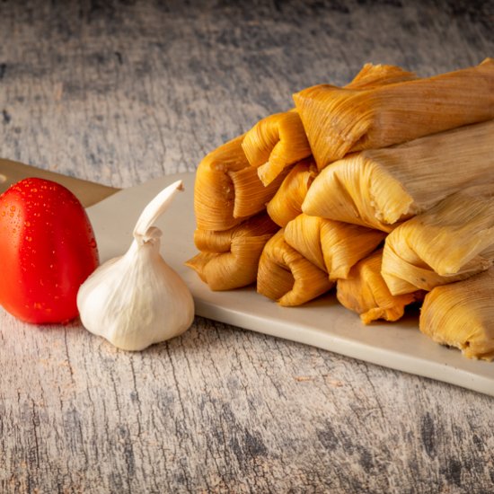 Chicken Birria Tamales