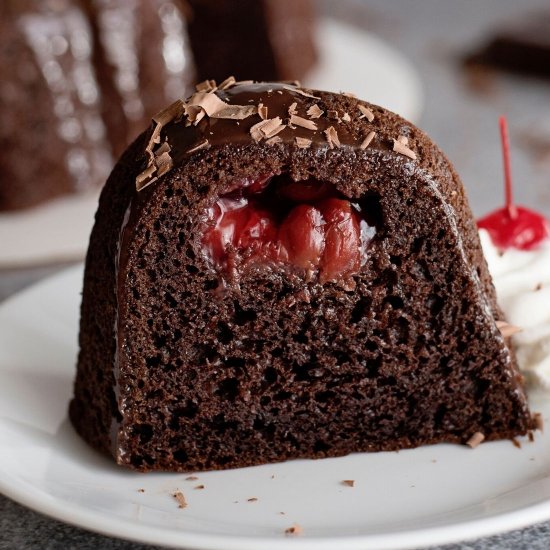 Black Forest Bundt Cake