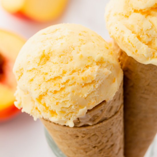 Peach Ice Cream