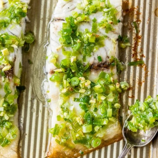 Ginger Scallion Fish