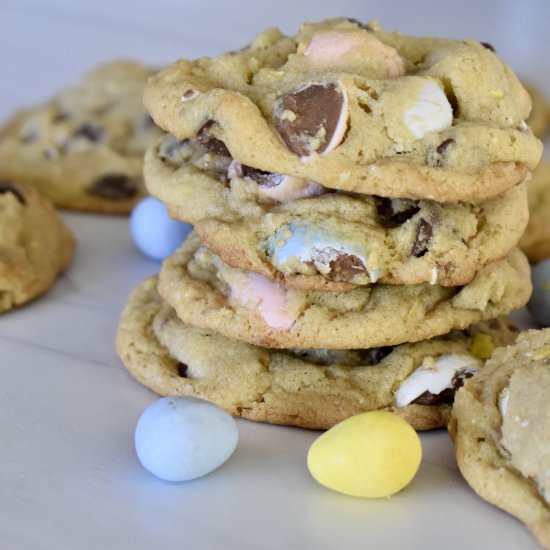 Cadbury Mini Eggs Cookies