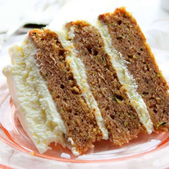 Zucchini Banana Cake