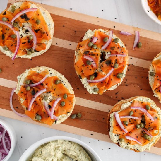 Vegan Carrot Lox