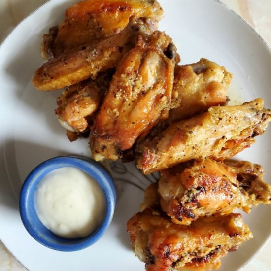 Baked Lemon Pepper Wings