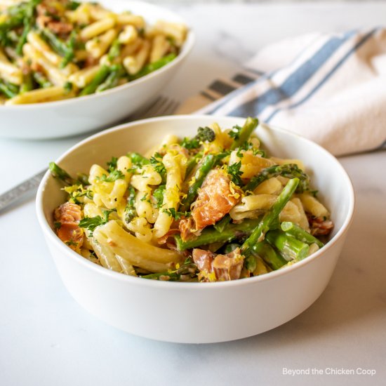 Smoked Salmon Pasta