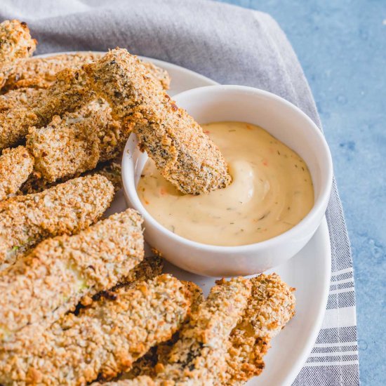 Vegan Zucchini Fries