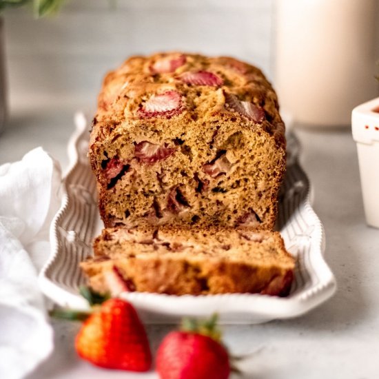 Strawberry Banana Bread