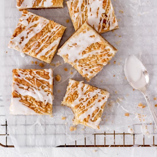 Coffee Cake Blondies