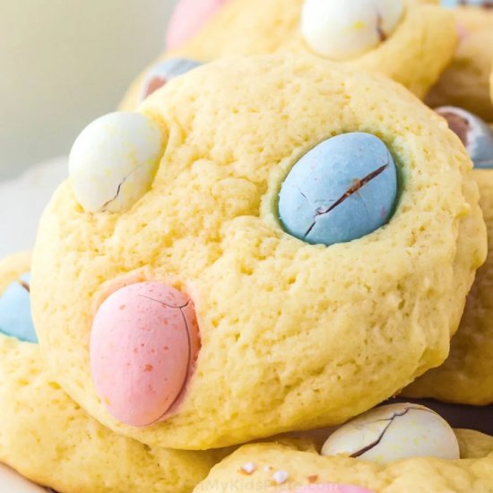 Easter Mini Egg Cookies