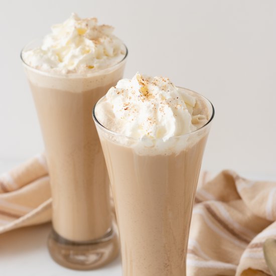 Sugar-Free Eggnog Latte