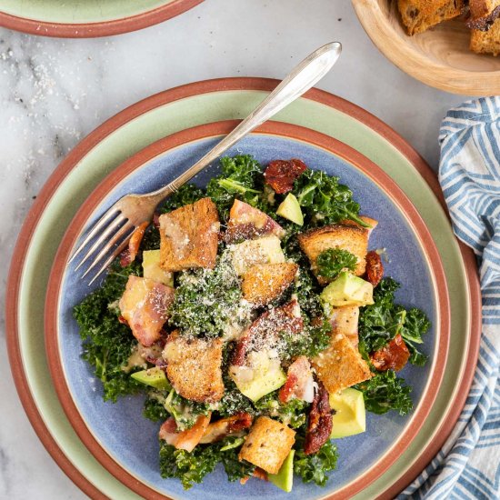 BLT Kale Caesar Salad