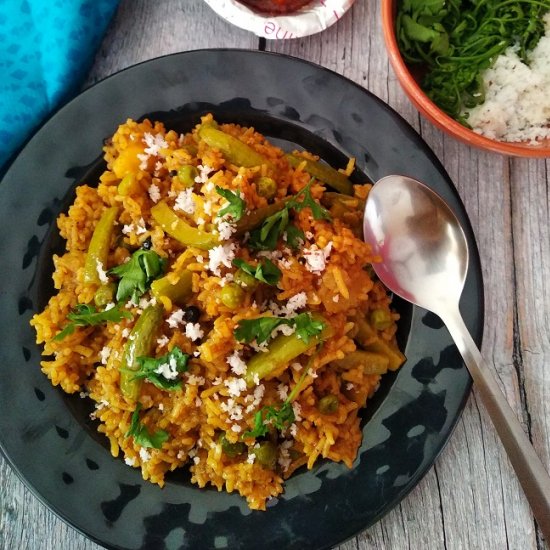 Tendli Rice – Ivy Gourd Rice