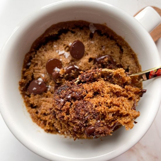 1 Minute Vegan Mug Cookie