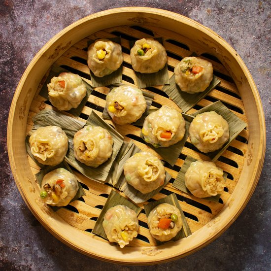 Shanghai-style Vegan Shao Mai