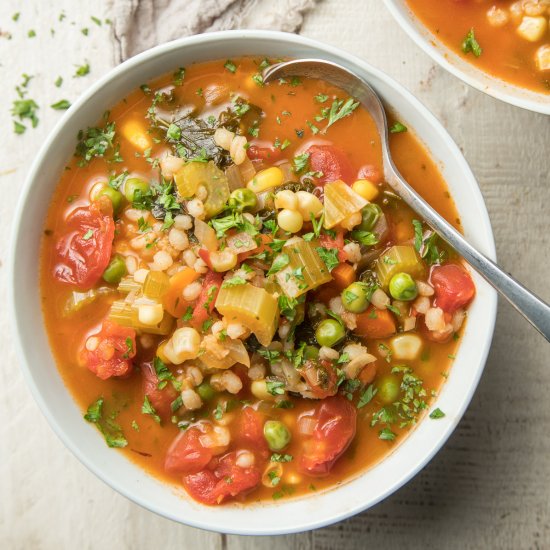 Vegetable Barley Soup