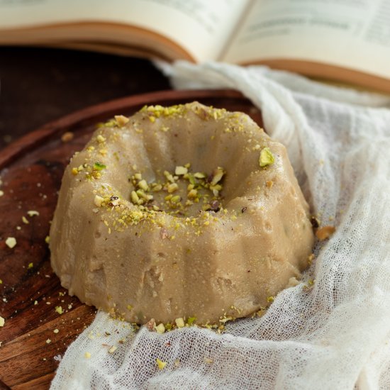 Vegan Tahini Halva with Pistachios