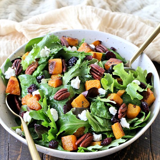 Roasted Butternut Squash Salad