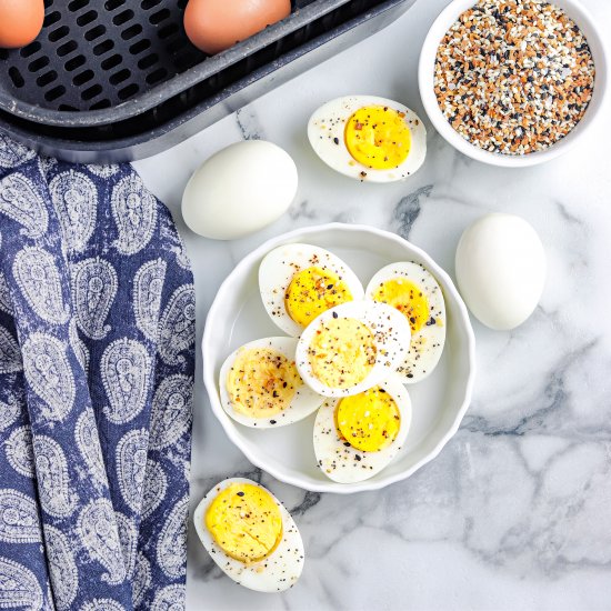 Air Fryer Hard Boiled Eggs