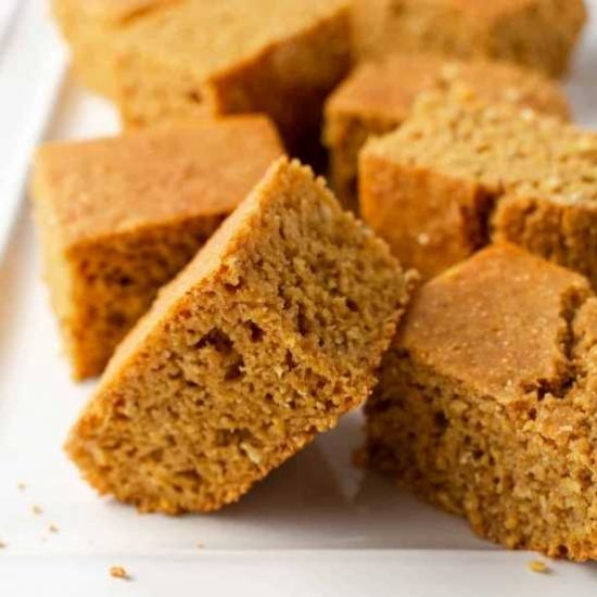 Vegan Cornbread (oil-free)